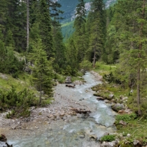Údolí v Rakouských Alpách
